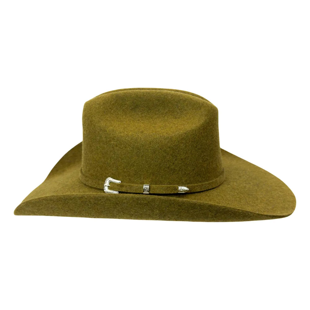 Cattleman | Womens Jalapeno Tweed Felt Cowirl Hat