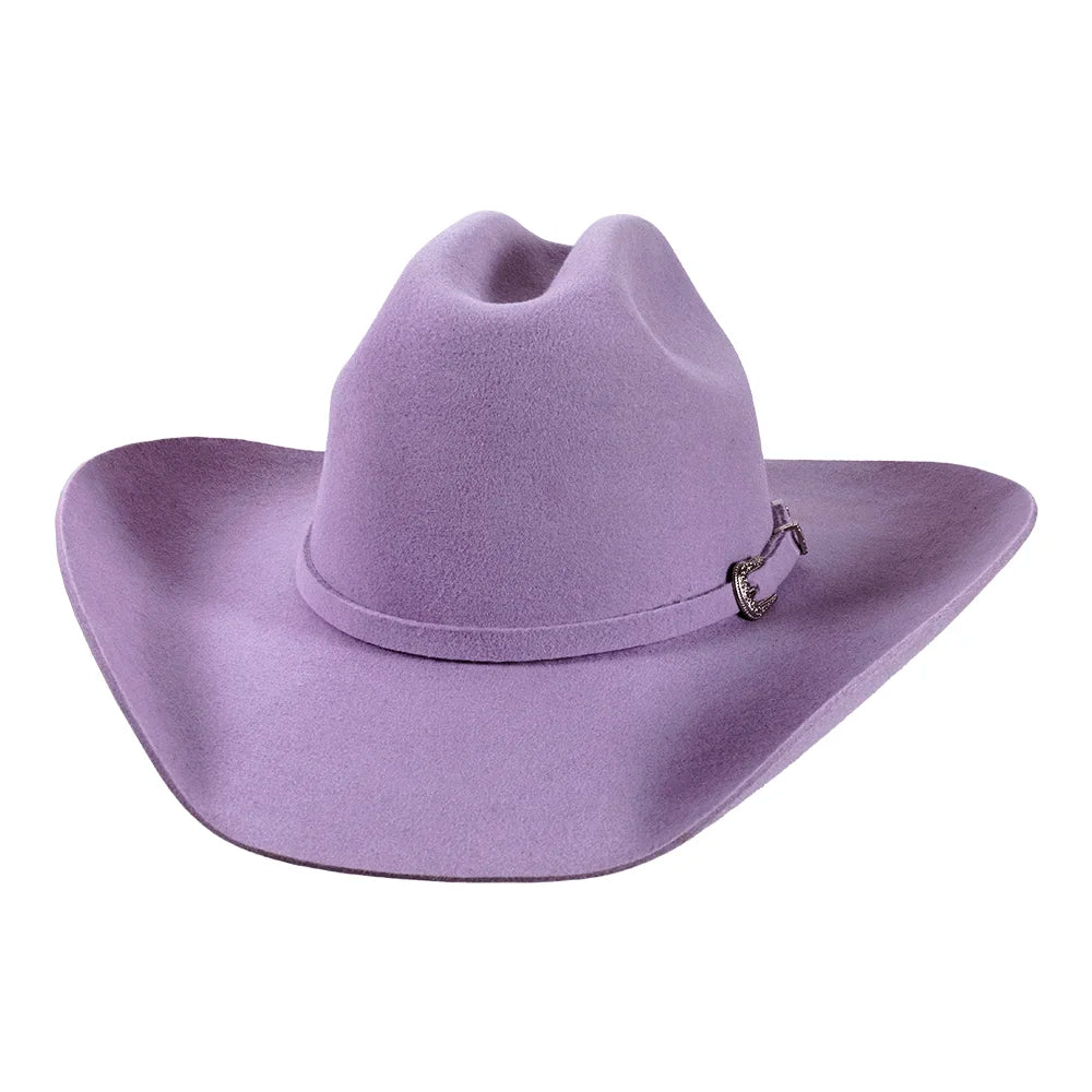 Cattleman | Womens Lilac Felt Cowgirl Hat