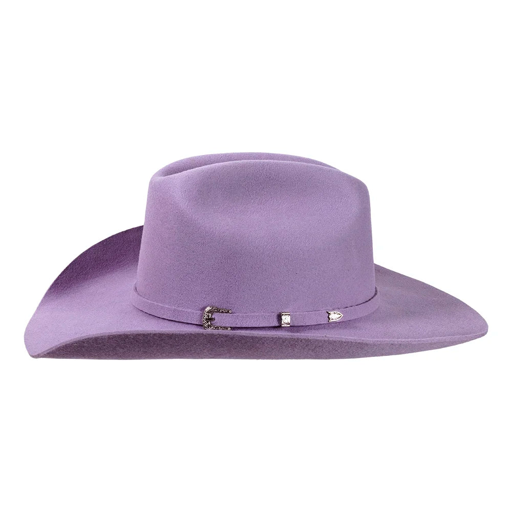 Cattleman | Womens Lilac Felt Cowgirl Hat