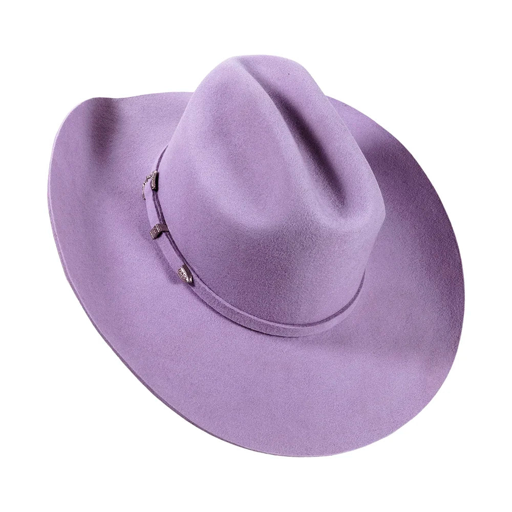 Cattleman | Womens Lilac Felt Cowgirl Hat