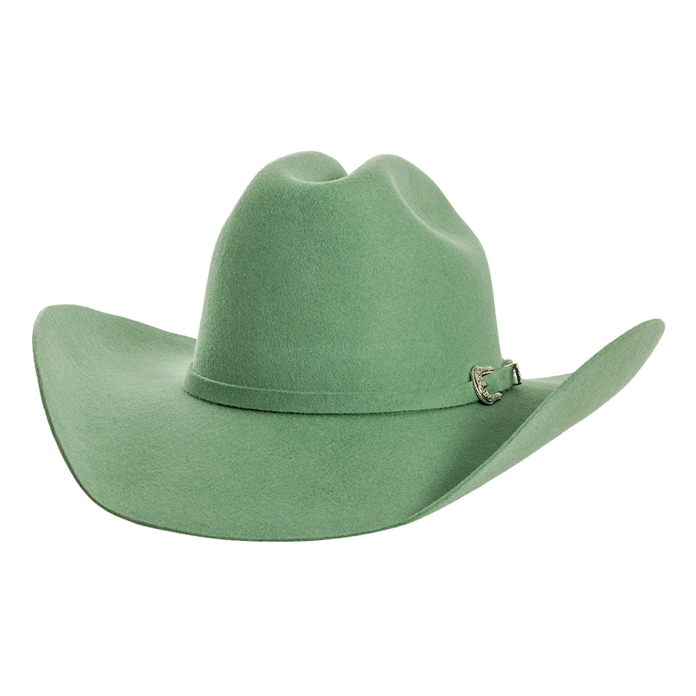 Cattleman | Womens Mint Felt Cowgirl Hat