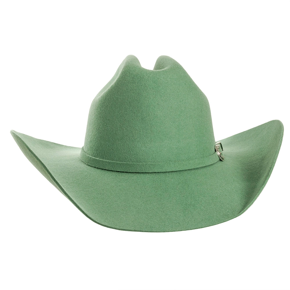 Cattleman | Womens Mint Felt Cowgirl Hat
