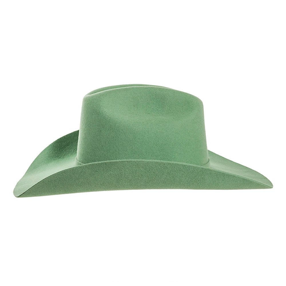 Cattleman | Womens Mint Felt Cowgirl Hat