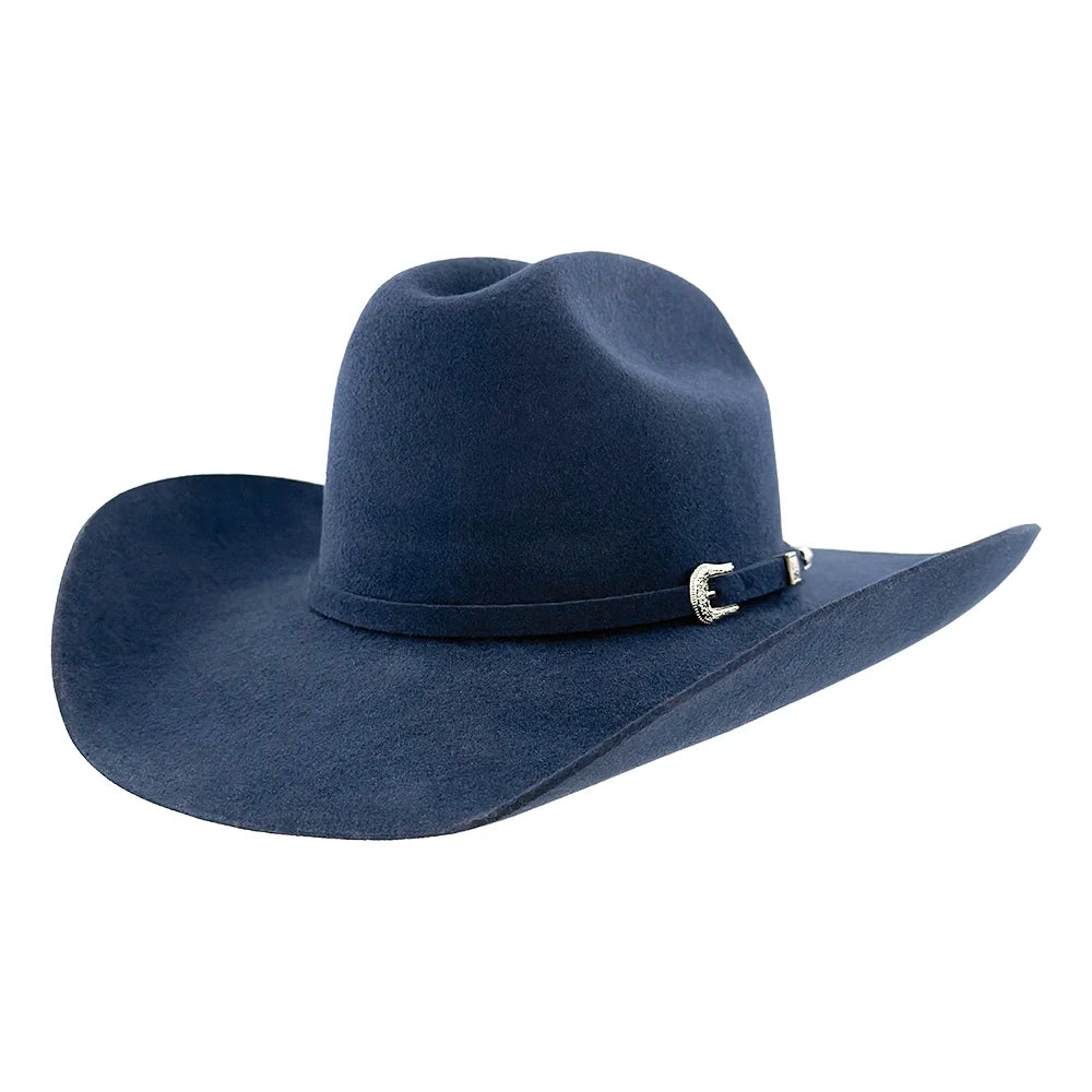 Cattleman | Mens Navy Felt Cowboy Hat