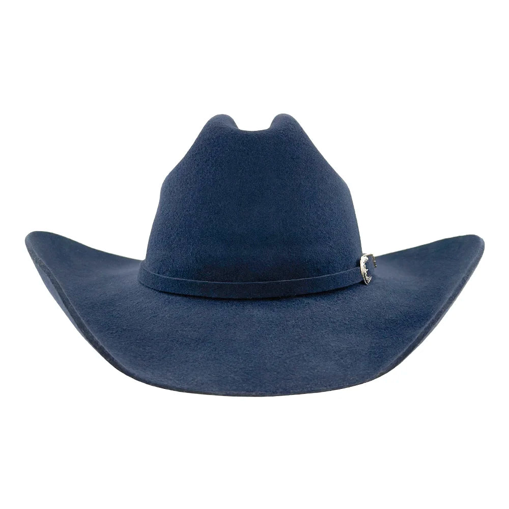 Cattleman | Mens Navy Felt Cowboy Hat
