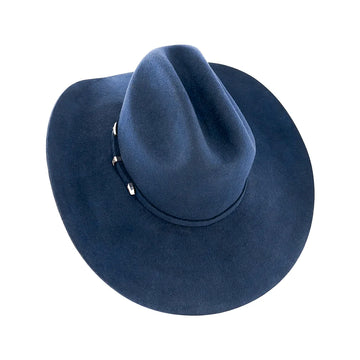 Cattleman | Mens Navy Felt Cowboy Hat