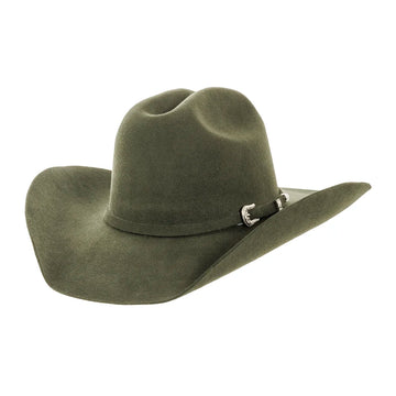 Cattleman | Womens Olive Felt Cowgirl Hat