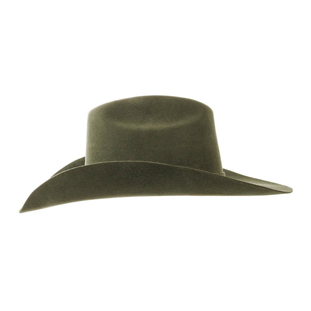 Cattleman | Womens Olive Felt Cowgirl Hat