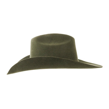 Cattleman | Womens Olive Felt Cowgirl Hat