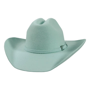 Cattleman | Womens Pastel Green Felt Cowgirl Hat