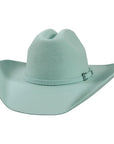 Cattleman | Womens Pastel Green Felt Cowgirl Hat