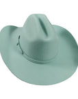 Cattleman | Womens Pastel Green Felt Cowgirl Hat