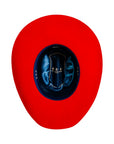 Cattleman | Womens Red Felt Cowgirl Hat
