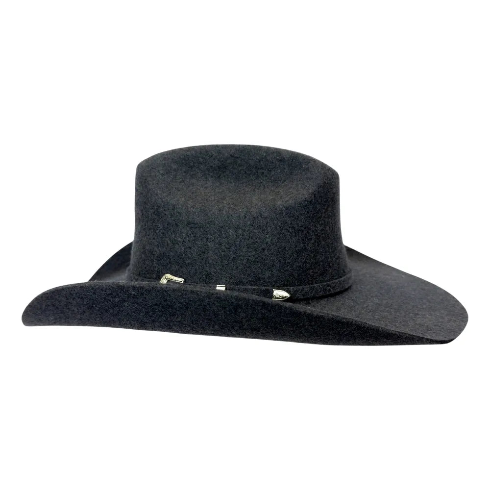 Cattleman | Mens Shadow Tweed Felt Cowboy Hat