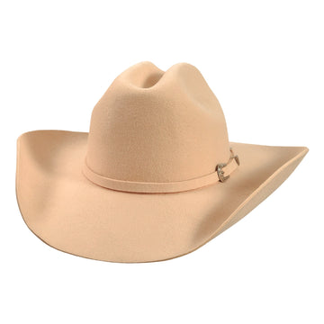 Cattleman | Womens Soft Peach Felt Cowgirl Hat