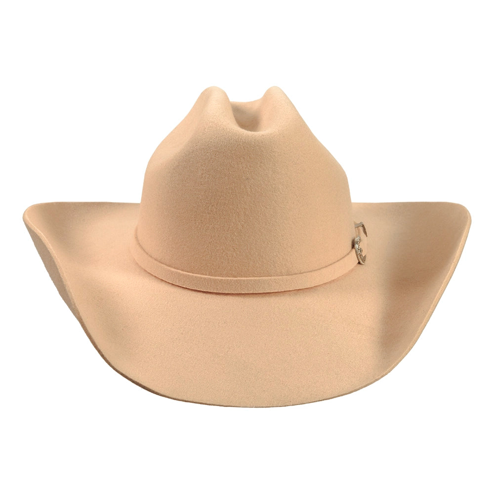 Cattleman | Womens Soft Peach Felt Cowgirl Hat