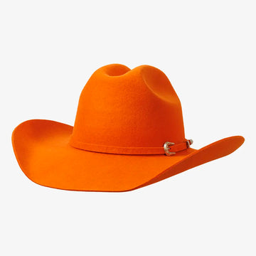 Cattleman | Womens Tangerine Felt Cowgirl Hat
