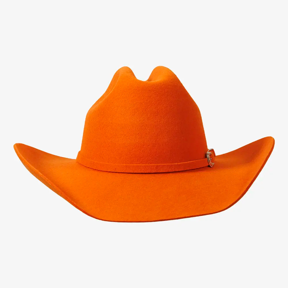 Cattleman | Womens Tangerine Felt Cowgirl Hat