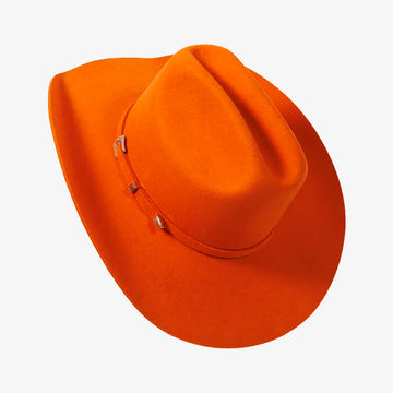 Cattleman | Womens Tangerine Felt Cowgirl Hat