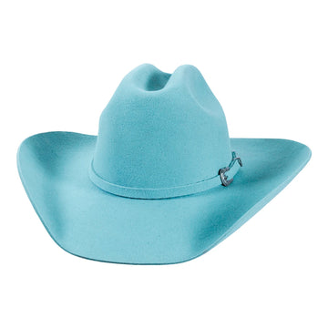 Cattleman | Womens Turquoise Felt Cowgirl Hat