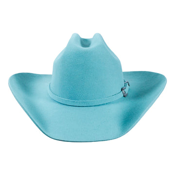 Cattleman | Womens Turquoise Felt Cowgirl Hat