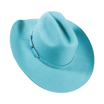 Cattleman | Womens Turquoise Felt Cowgirl Hat
