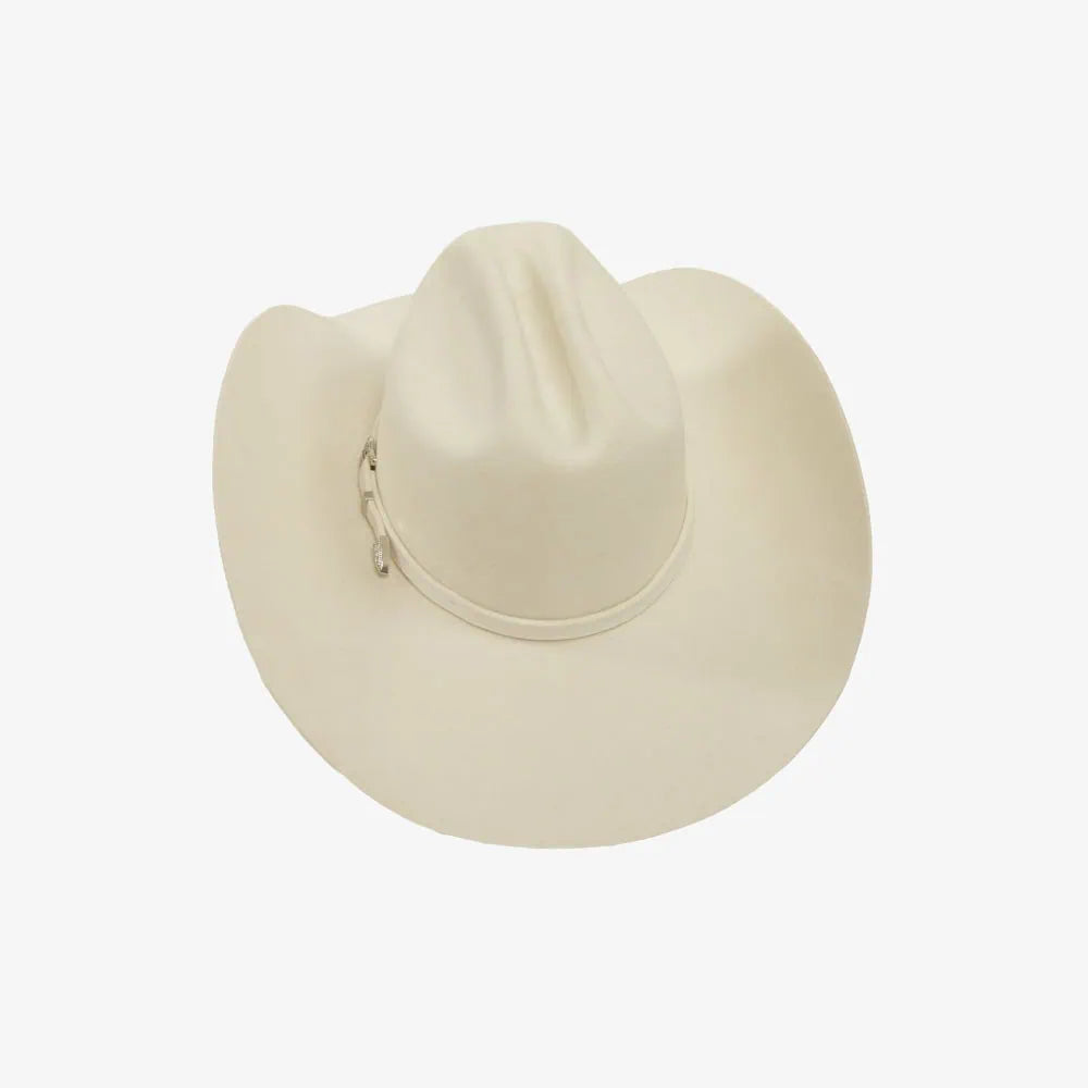 Cattleman | Mens White Felt Cowboy Hat