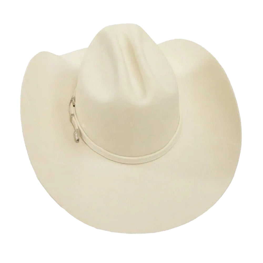 Cattleman | Womens White Felt Cowgirl Hat