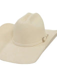cattleman white cowboy hat angled view