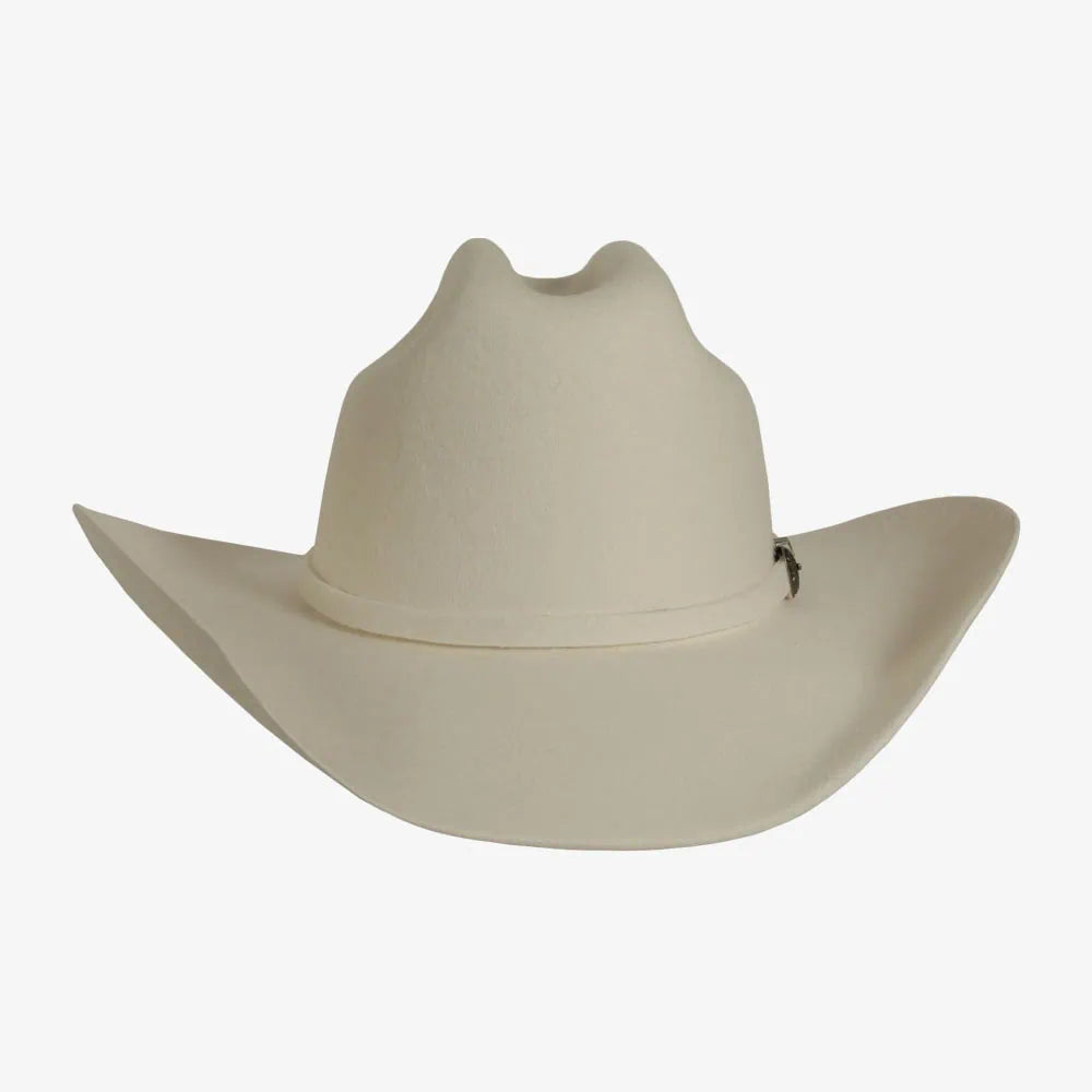 Cattleman | Mens White Felt Cowboy Hat