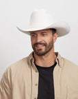 Cattleman White | Mens Felt White Cowboy Hat