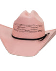 Pink Chelsea Cowgirl hat front view