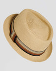 Cortez | Womens Paper Braid Straw Pork Pie Hat