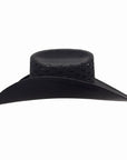 Coyote | Mens Bangora Straw Cattleman Crown Cowboy Hat