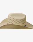 Coyote | Mens Bangora Straw Cattleman Crown Cowboy Hat