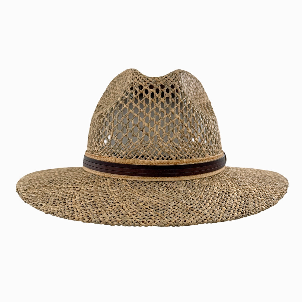 Cubana | Mens Seagrass Straw Sun Hat