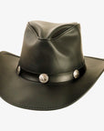 Cyclone | Mens Leather Cowboy Hat