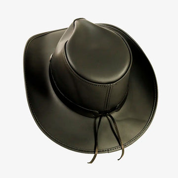 Cyclone | Mens Blackstone Leather Cowboy Hat