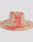 Demi | Womens Tie Dye Wool Felt Fedora Hat