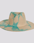 Demi | Womens Tie Dye Wool Felt Fedora Hat