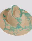 Demi | Womens Tie Dye Wool Felt Fedora Hat