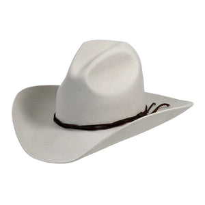Deputy | Mens Silver Belly Wool Felt Cowboy Hat