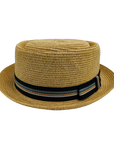Detroit Natural Sun Straw Hat Front View