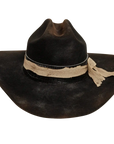 dirty cantina black cowboy hat front view