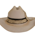dirty cantina silver belly cowboy hat front view