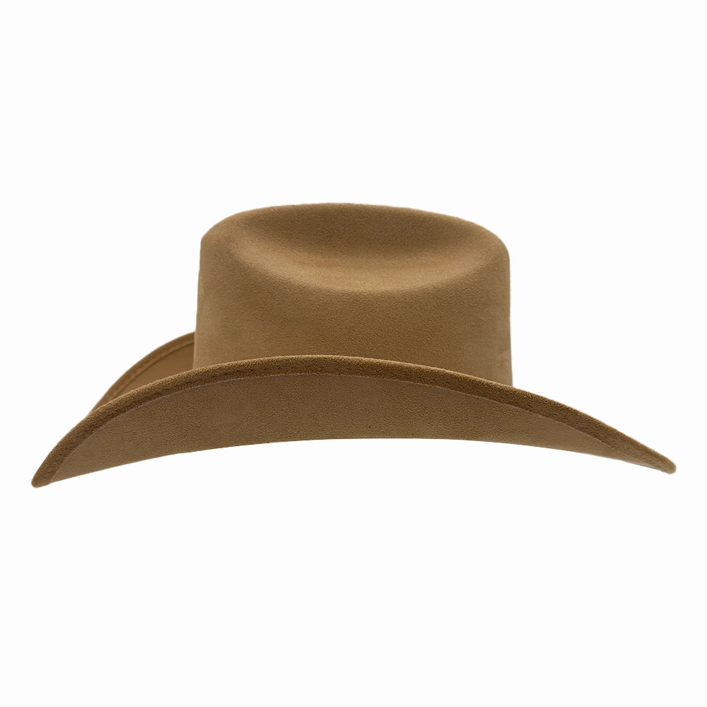 Dutch | Mens Faux Suede Cattleman Crown Cowboy Hat