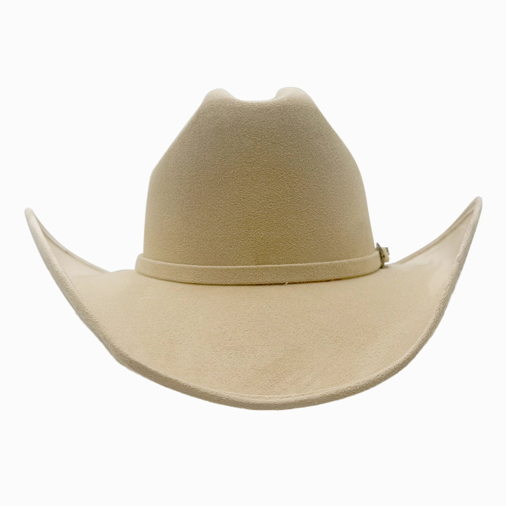 Dutch | Mens Faux Suede Cattleman Crown Cowboy Hat