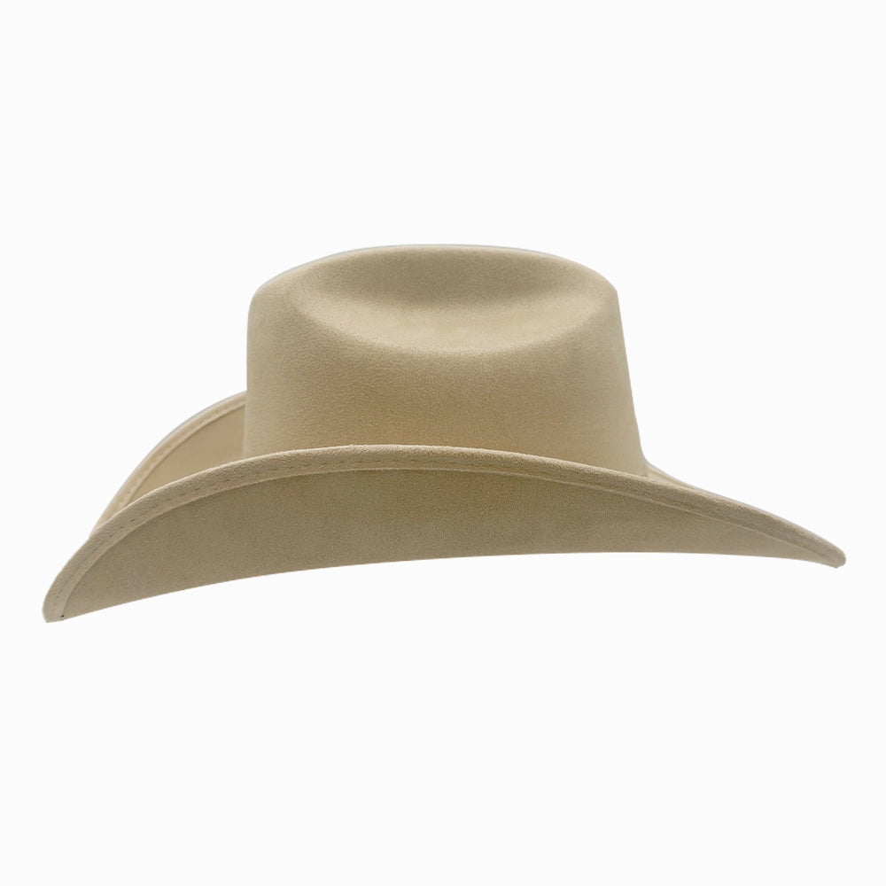 Dutch | Mens Faux Suede Cattleman Crown Cowboy Hat