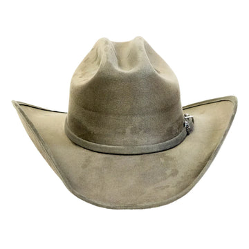 Dutch | Mens Olive Faux Suede Cattleman Crown Cowboy Hat