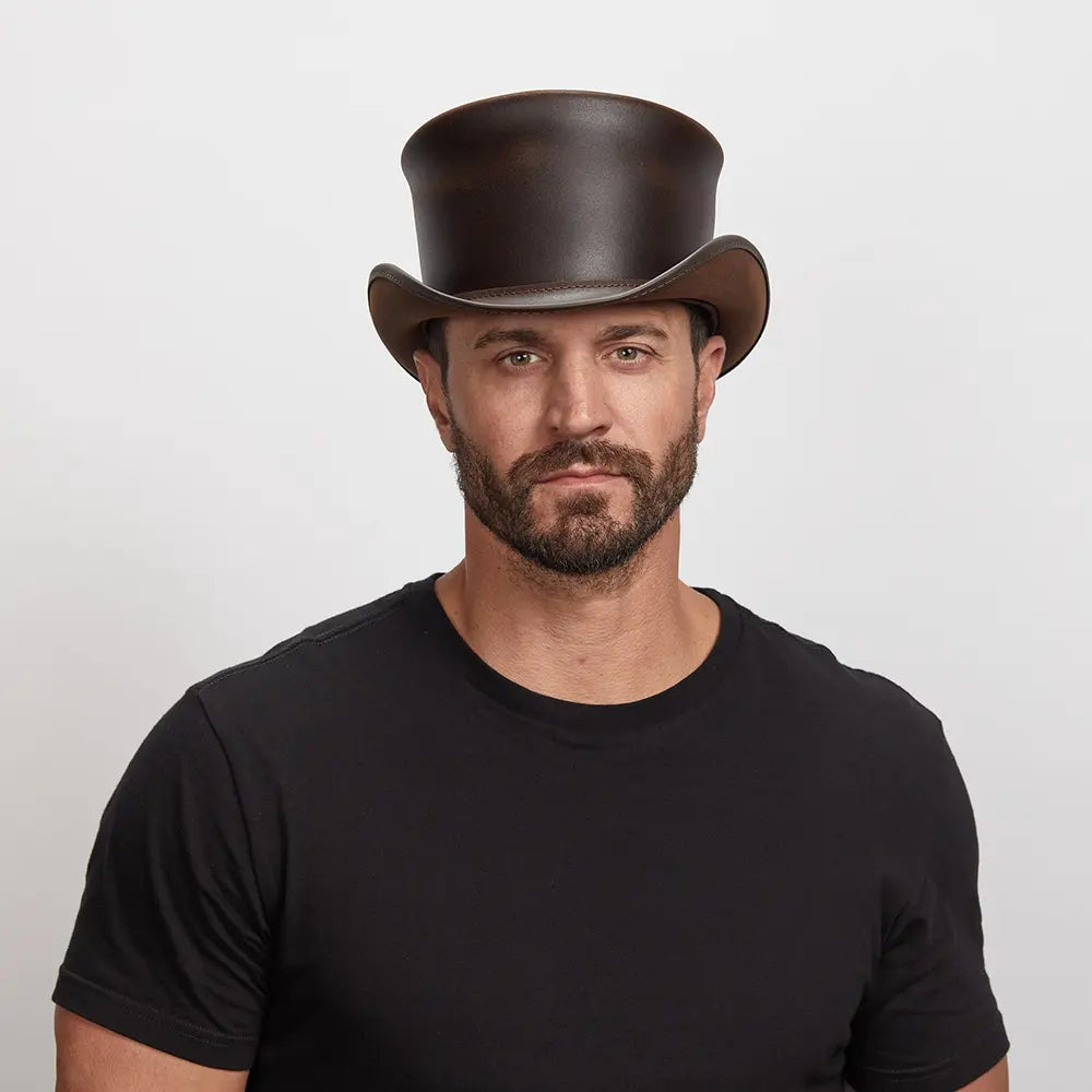 Mens Top Hats Top Hats Leather Top Hats Top Hats for Men American Hat Makers